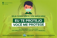 SEJA CONSCIENTE, USE MÁSCARA!